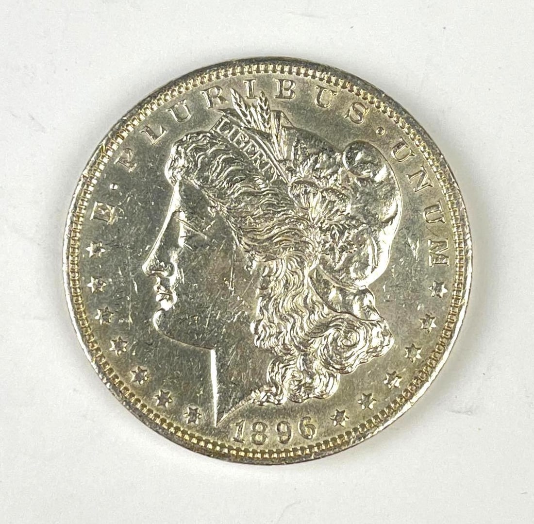 1896 US Morgan Silver Dollar: 1896 US Morgan Silver Dollar