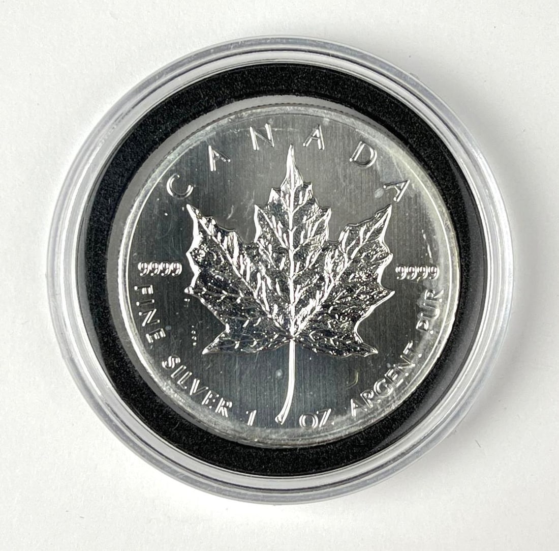 2013 Canada $5 Maple Leaf 1 oz 9999 Fine Silver Coin (1 of 2)
