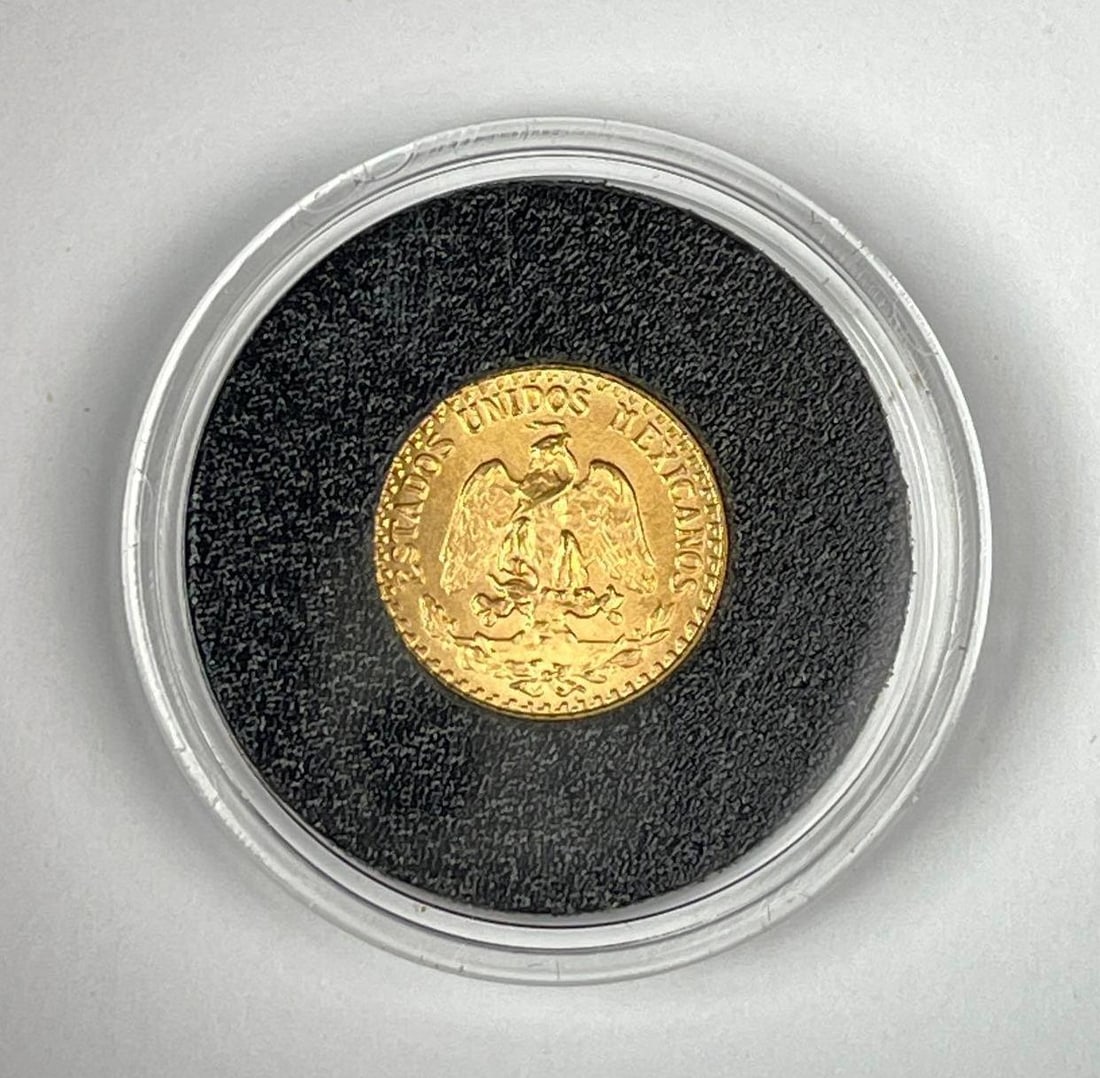 1945 Mexico 2 Pesos Gold Coin (1 of 2)