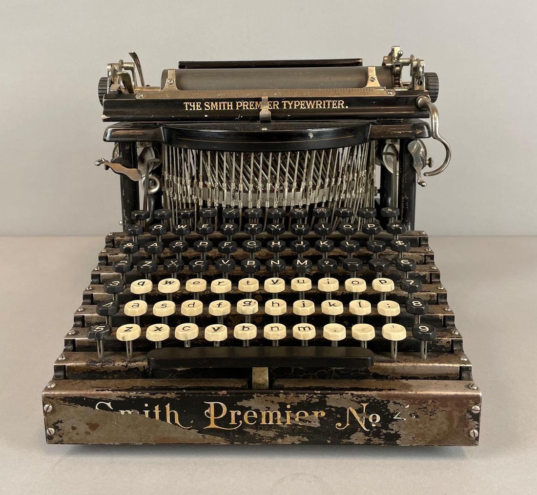 Antique Smith Premier No. 4 Typewriter (1 of 4)