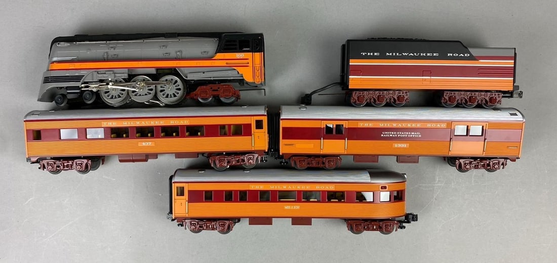 MTH Rail King O Gauge Milwaukee Road 464 Hiawatha Hudson Steam Locomotive (1 of 2)