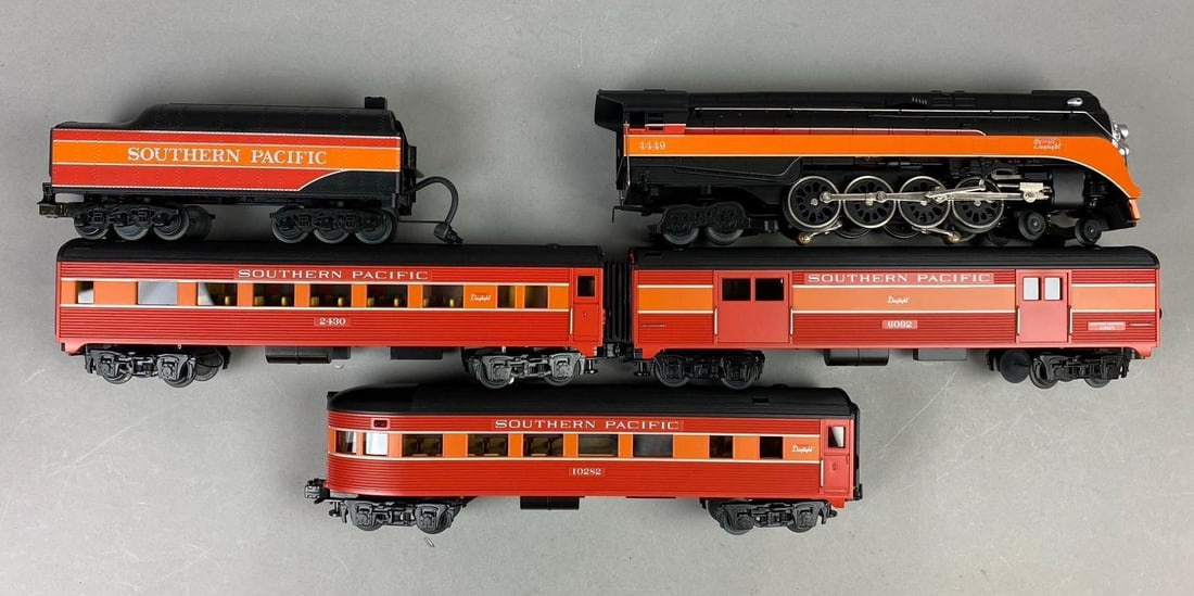 MTH Rail King O Gauge Southern Pacific GS-4 Daylight Steam Locomotive (1 of 2)