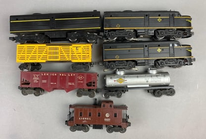 Lionel Trains O Gauge 2023 Erie Alco FA Diesel Locomotive Set
