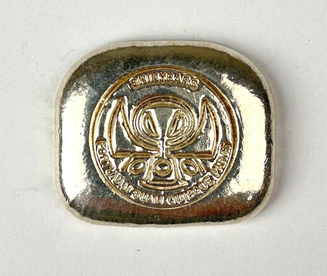 ShinyBars 1 oz 999 Fine Silver Ingot/ Bar (1 of 2)