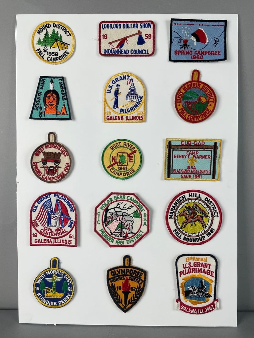 Group of 1950s / 60s Boy Scout Patches (1 of 3)