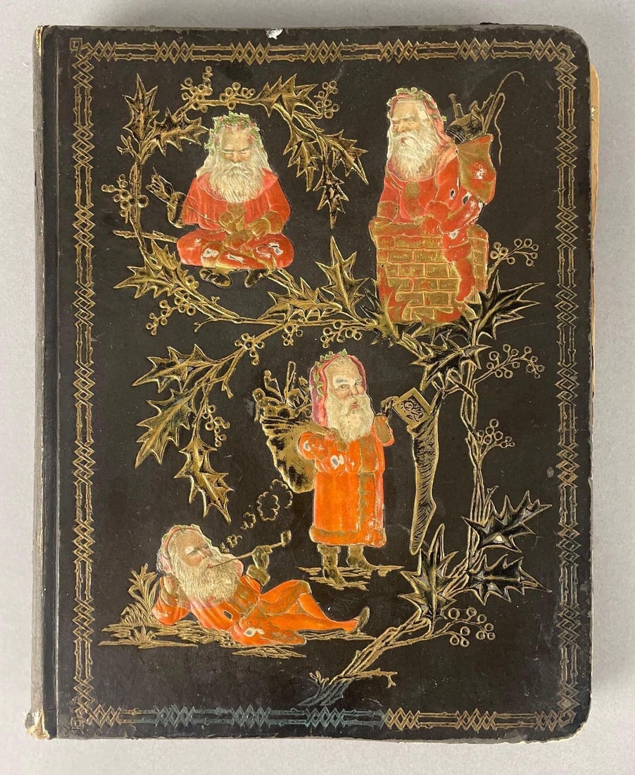 1884 Scrapbook of Victorian Trade Cards and Die-Cuts (1 of 7)