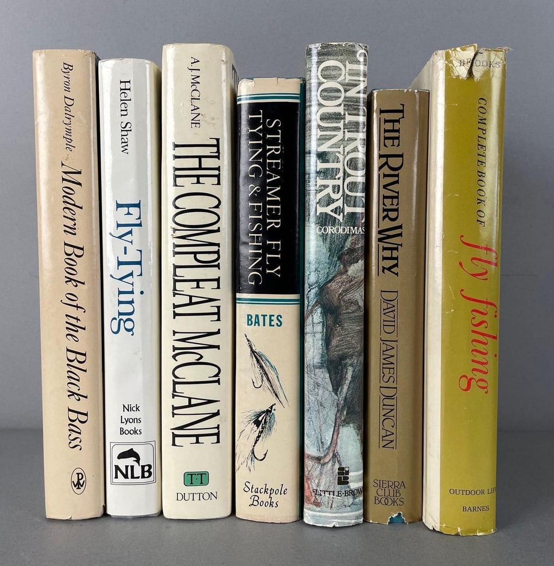 Group of Vintage Fly Fishing Hardcover Books (1 of 2)