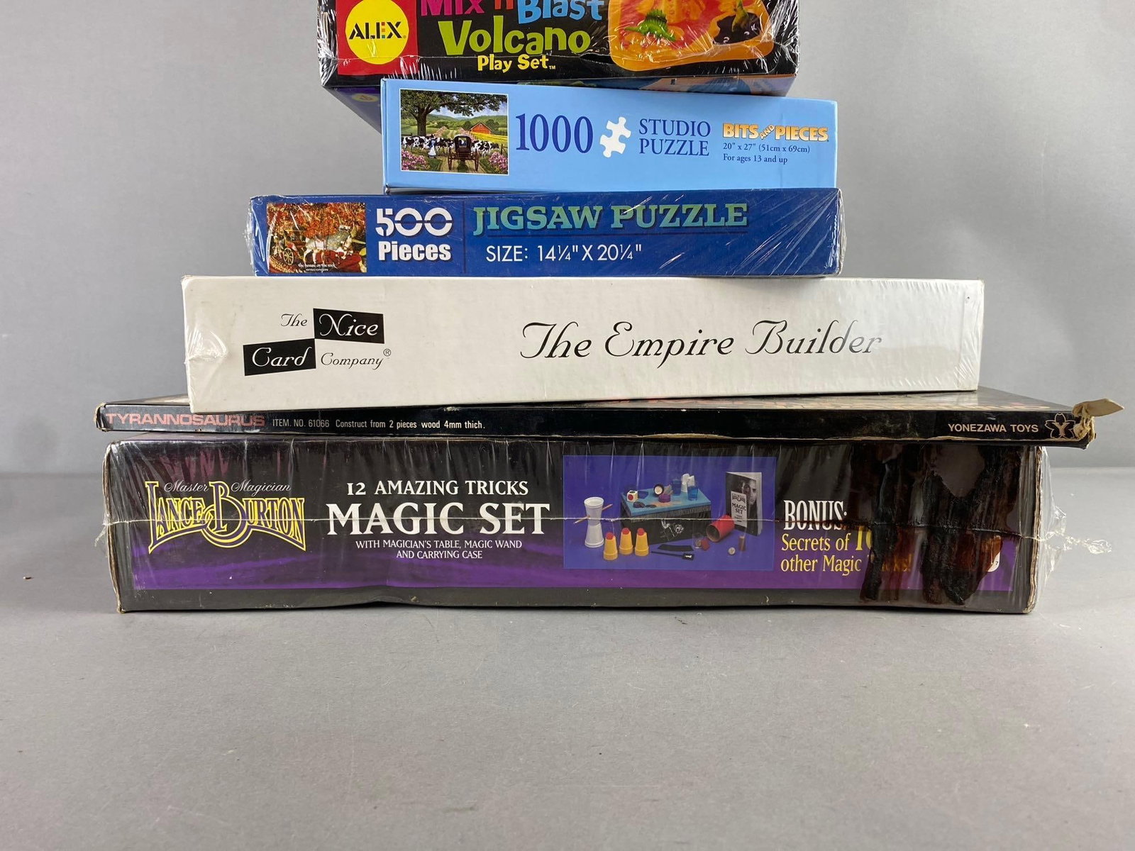 Group of Assorted Puzzles and More - 2