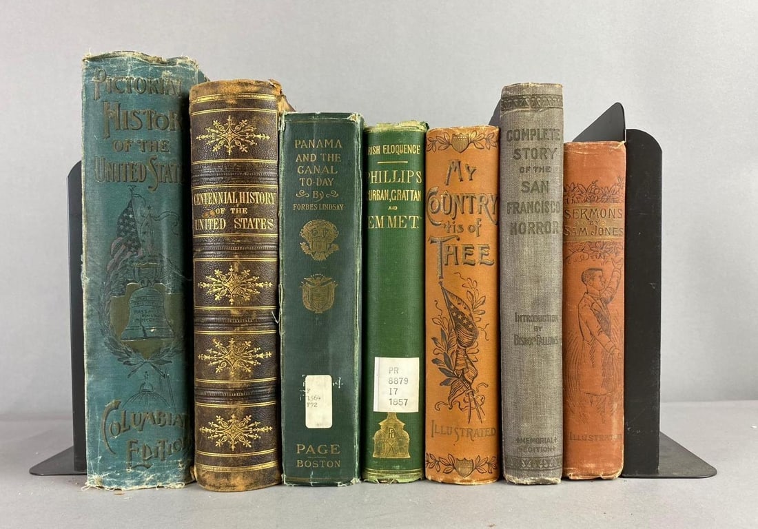 Group of Assorted Antique Books (1 of 3)