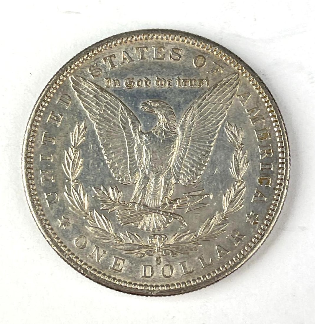 1880 S US Morgan Silver Dollar - 2