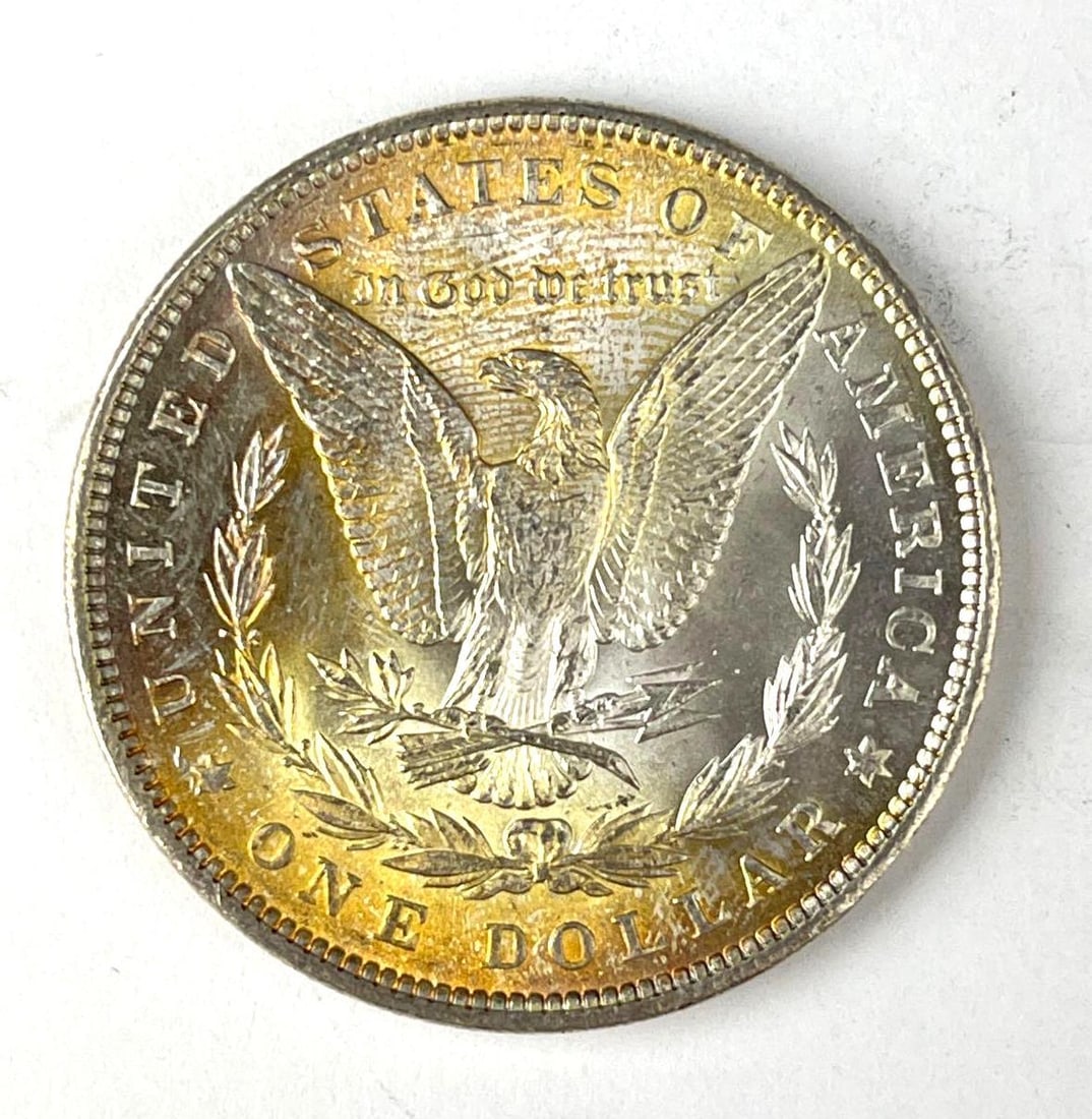 1887 US Morgan Silver Dollar - 2