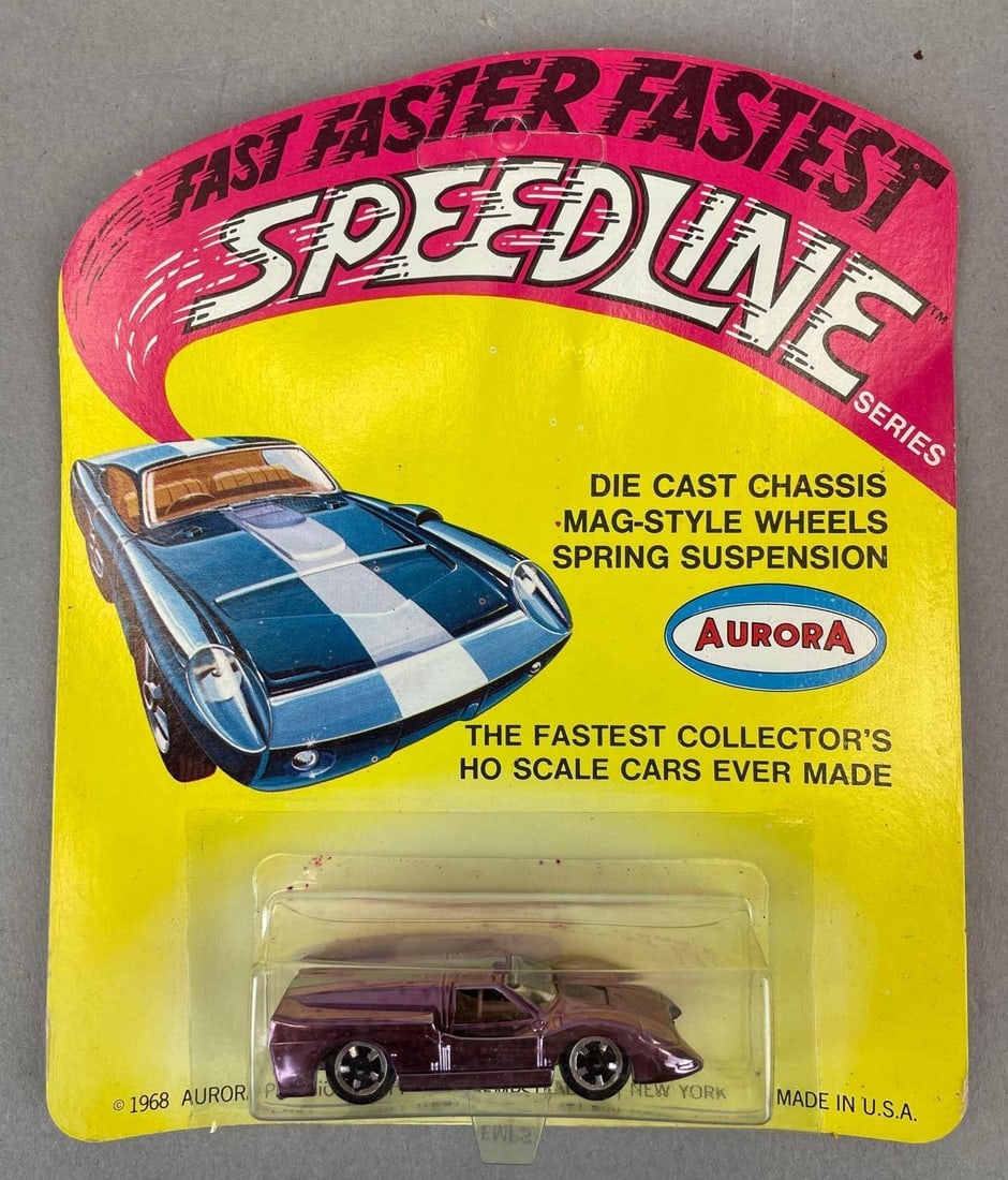 1968 Aurora SpeedLine Cigar Box Ford J Die-Cast Vehicle (1 of 3)