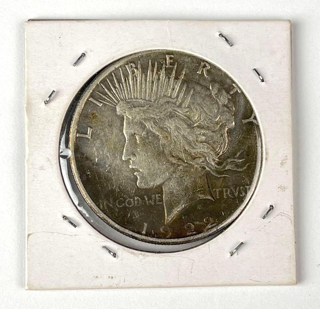 1922 S US Peace Silver Morgan: 1922 S US Peace Silver Morgan