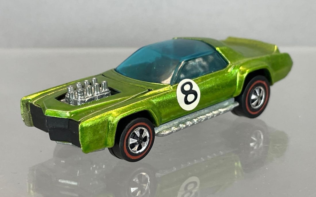 Mattel Hot Wheels Redline Sugar Caddy Die-Cast Vehicle: Antifreeze, blue windows, gray interior