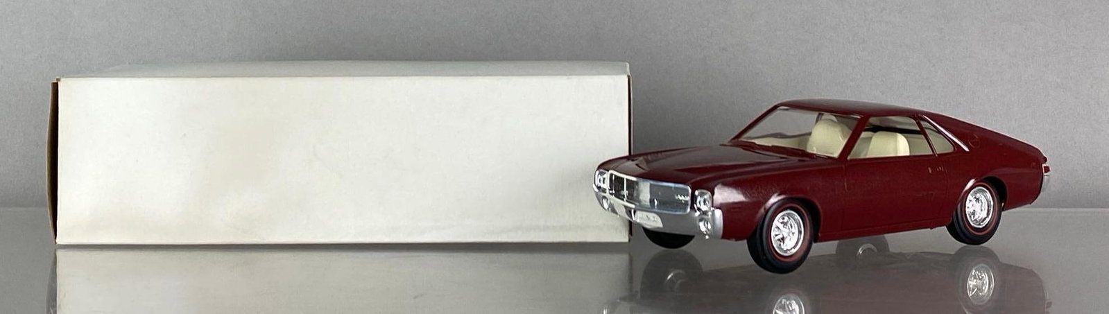 Johan 1969 AMX Hardtop Metallic Burgundy Dealership Promo Car (1 of 7)