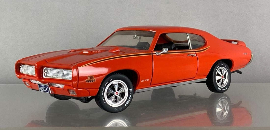 ERTL 1969 Orange Pontiac GTO Judge (1 of 4)