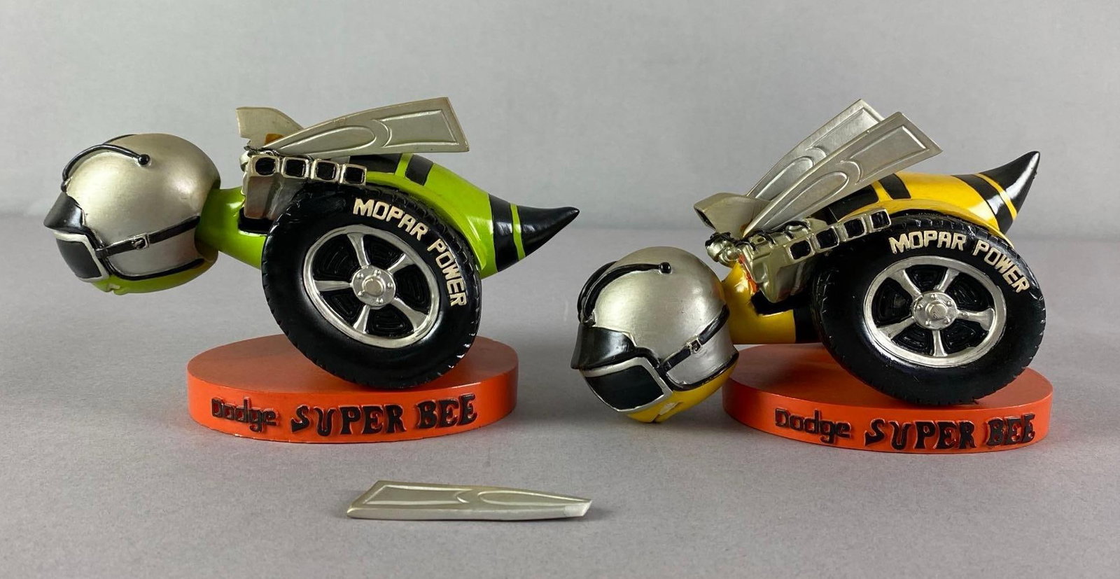Group of 2 2008 Bent Rod Garage Dodge Super Bee Resin Bobbleheads (1 of 2)