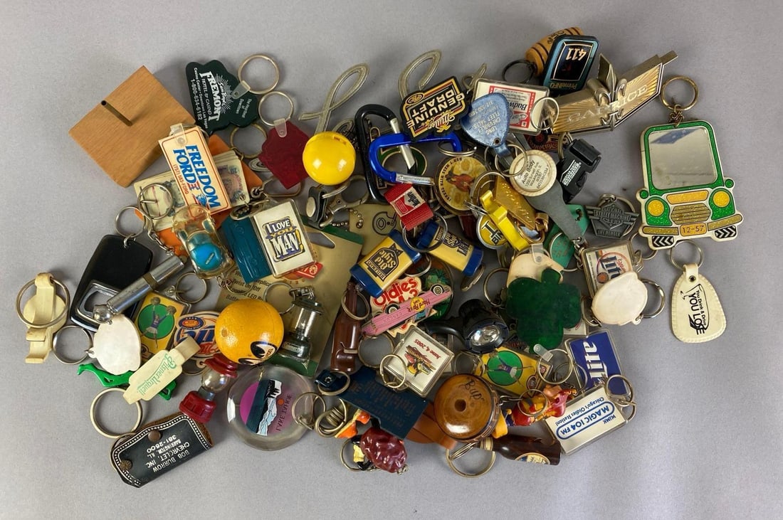 Group of Assorted Keychains and More (1 of 3)