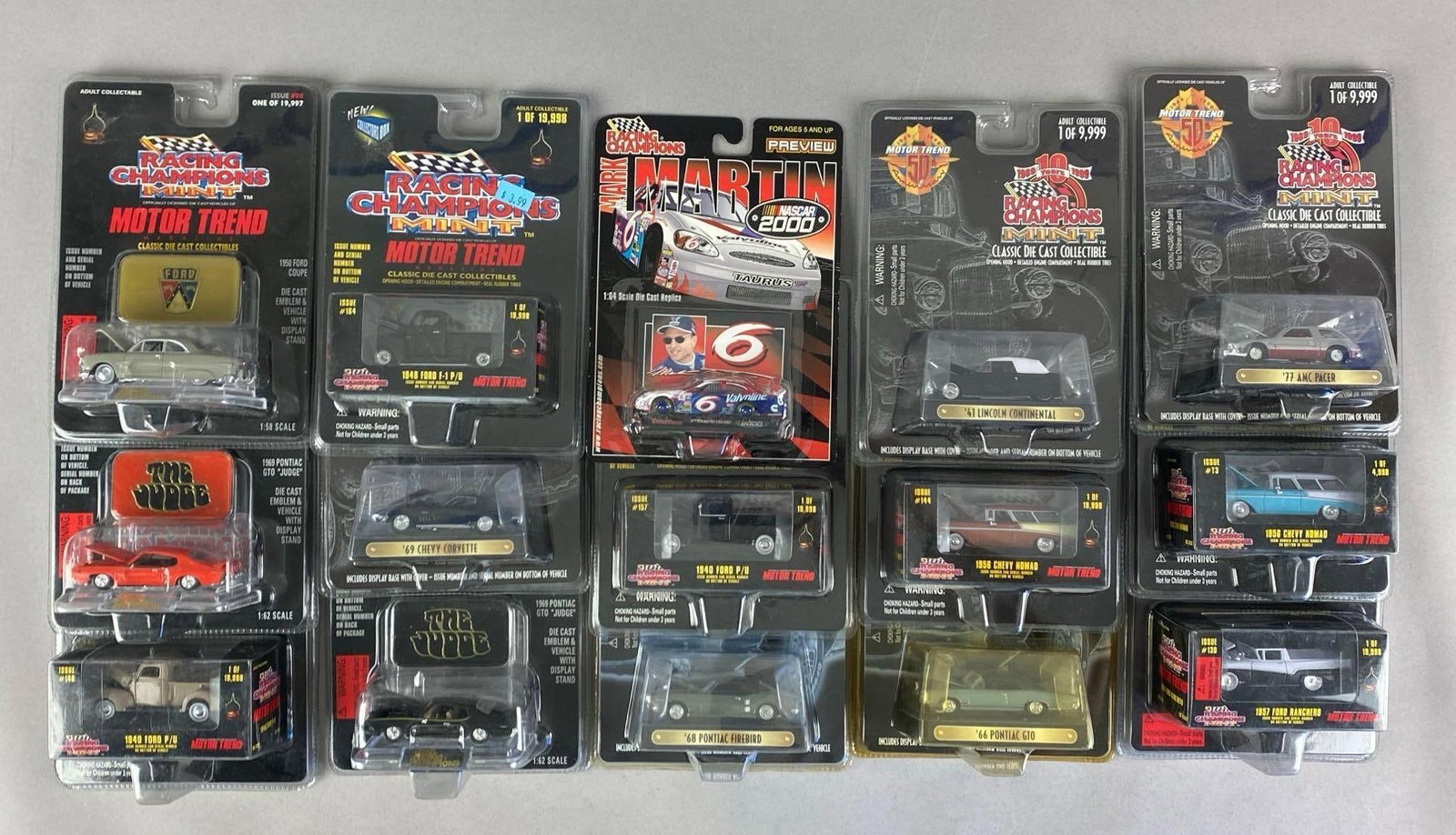 Group of Racing Champions Die-Cast Vehicles (1 of 3)