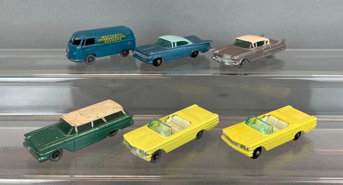 Group of Lesney Matchbox Die-Cast Vehicles (1 of 3)