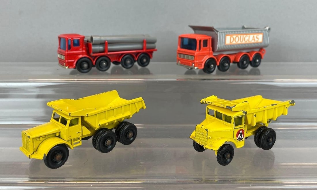Group of Lesney Matchbox Die-Cast Construction Vehicles (1 of 3)
