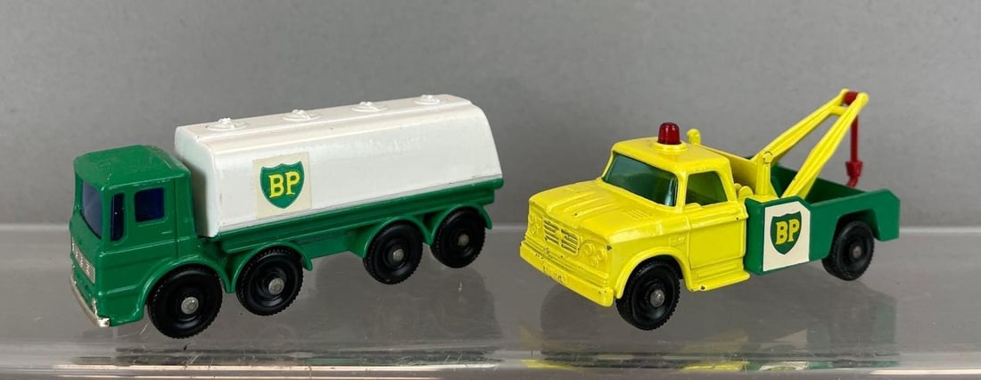 Group of Lesney Matchbox BP Die-Cast Vehicles (1 of 4)