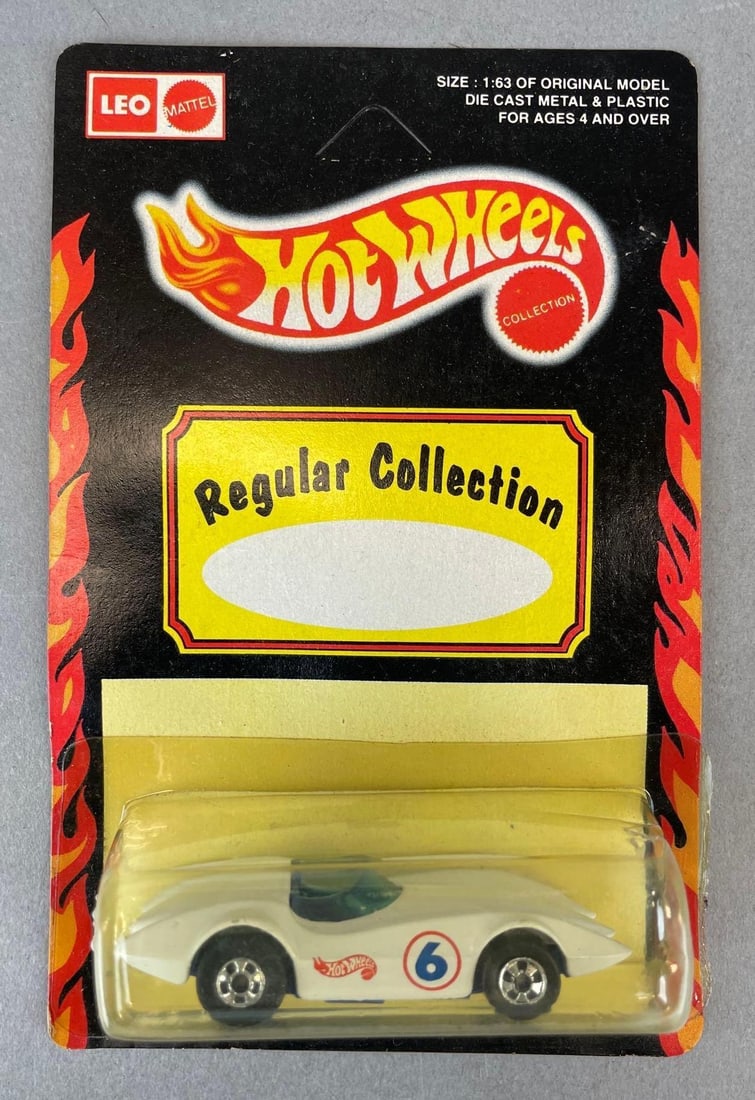 1976 Leo Mattel Hot Wheels Second Wind Die-Cast Vehicle: Unpunched original packaging