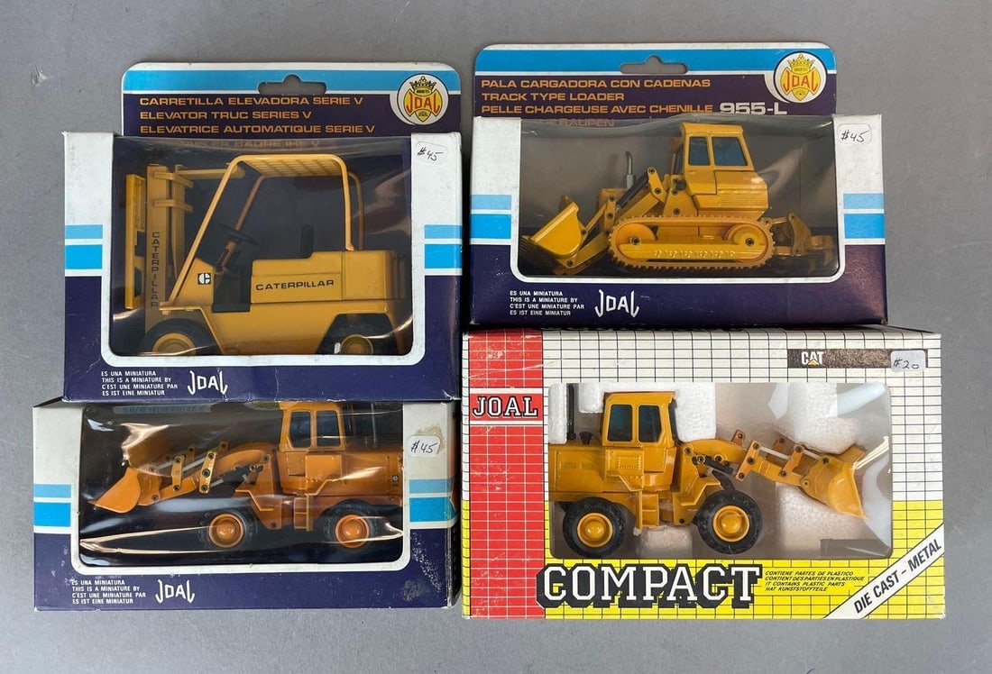 Group of Joal Caterpillar Die-Cast Construction Vehicles (1 of 2)