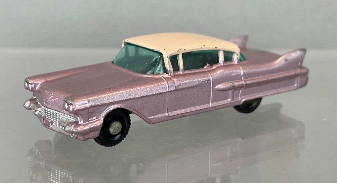 Vintage Lesney Matchbox Cadillac Sixty Special Die-Cast Vehicle (1 of 4)