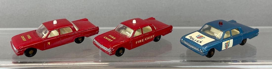 Group of Lesney Matchbox Ford Fairlane Die-Cast Vehicles (1 of 4)