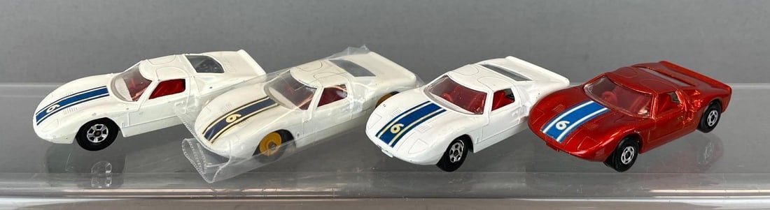Group of Lesney Matchbox Ford G.T. Die-Cast Vehicles (1 of 3)