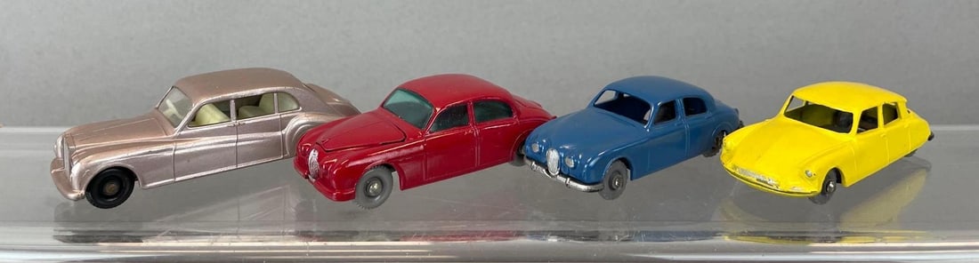 Group of Lesney Matchbox Die-Cast Vehicles: Includes Jaguar, rolls Royce, Citroen