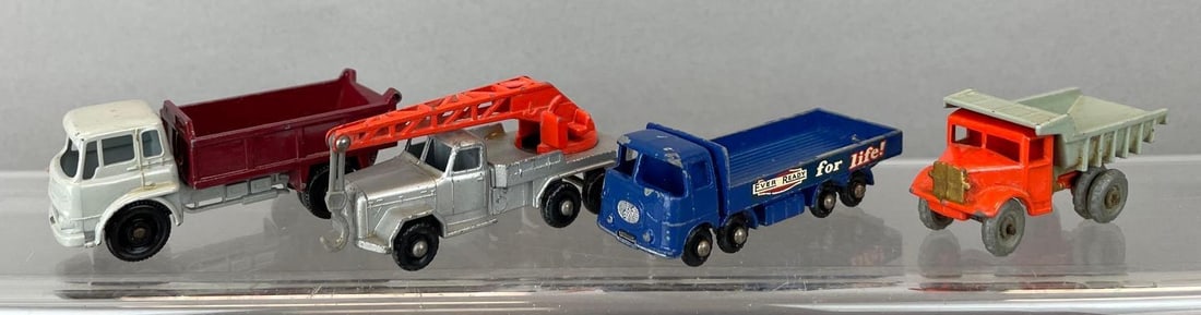 Group of Lesney Matchbox Die-Cast Trucks (1 of 4)