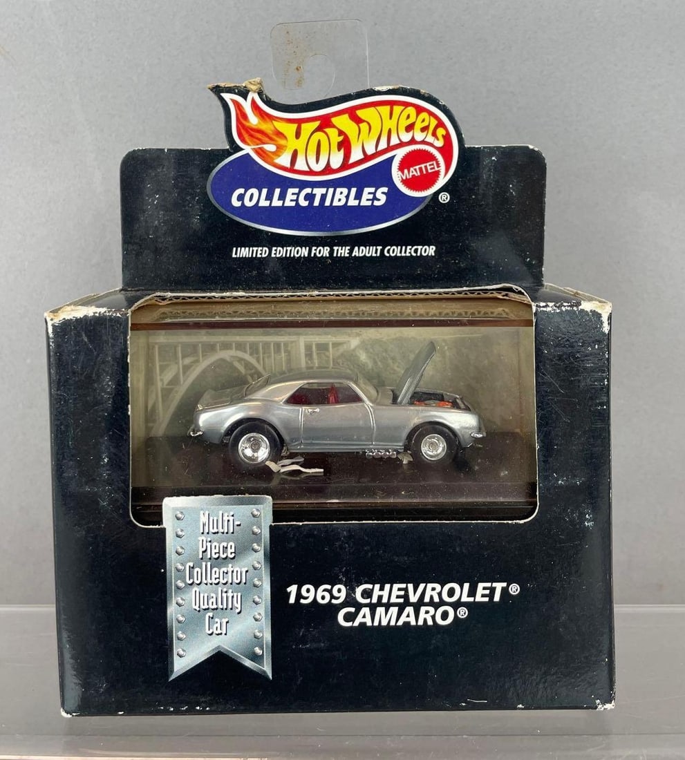 Mattel Hot Wheels 1969 Chevy Camaro Die-Cast Vehicle (1 of 2)