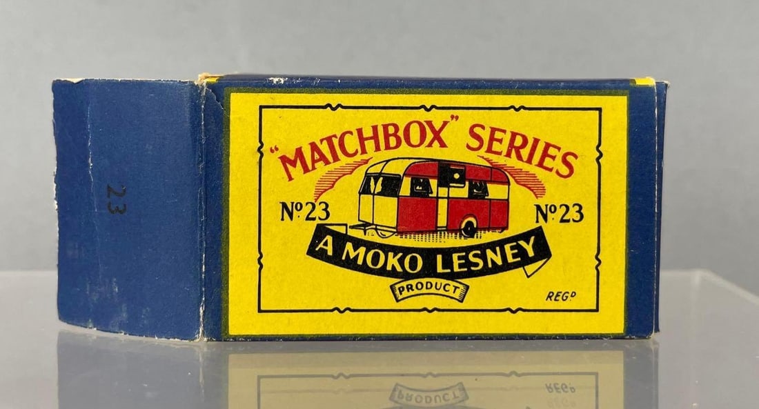 Vintage Moko Lesney Matchbox Series No. 23 Box (1 of 4)
