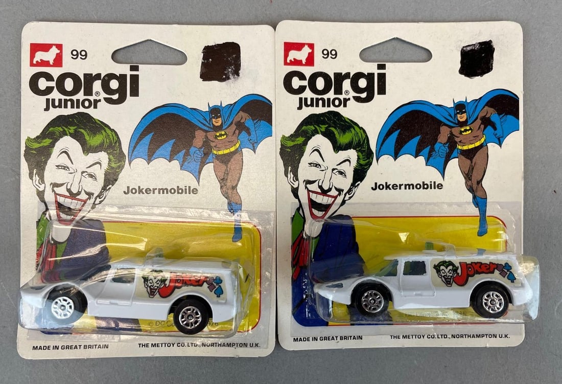 Group of 2 Corgi Jokermobile Die-Cast Cars (1 of 2)