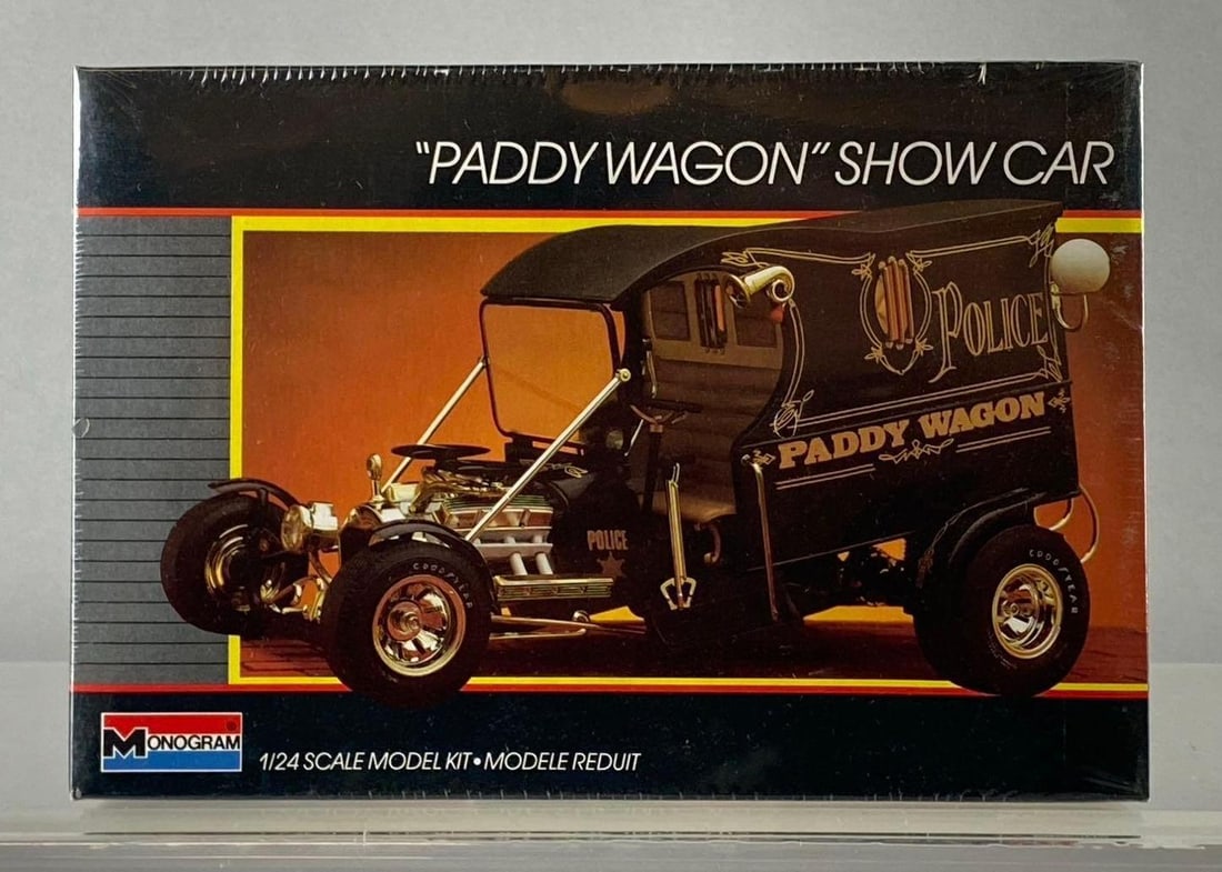 1986 Monogram Paddy Wagon Show Car 1/24 Scale Model Kit (1 of 4)