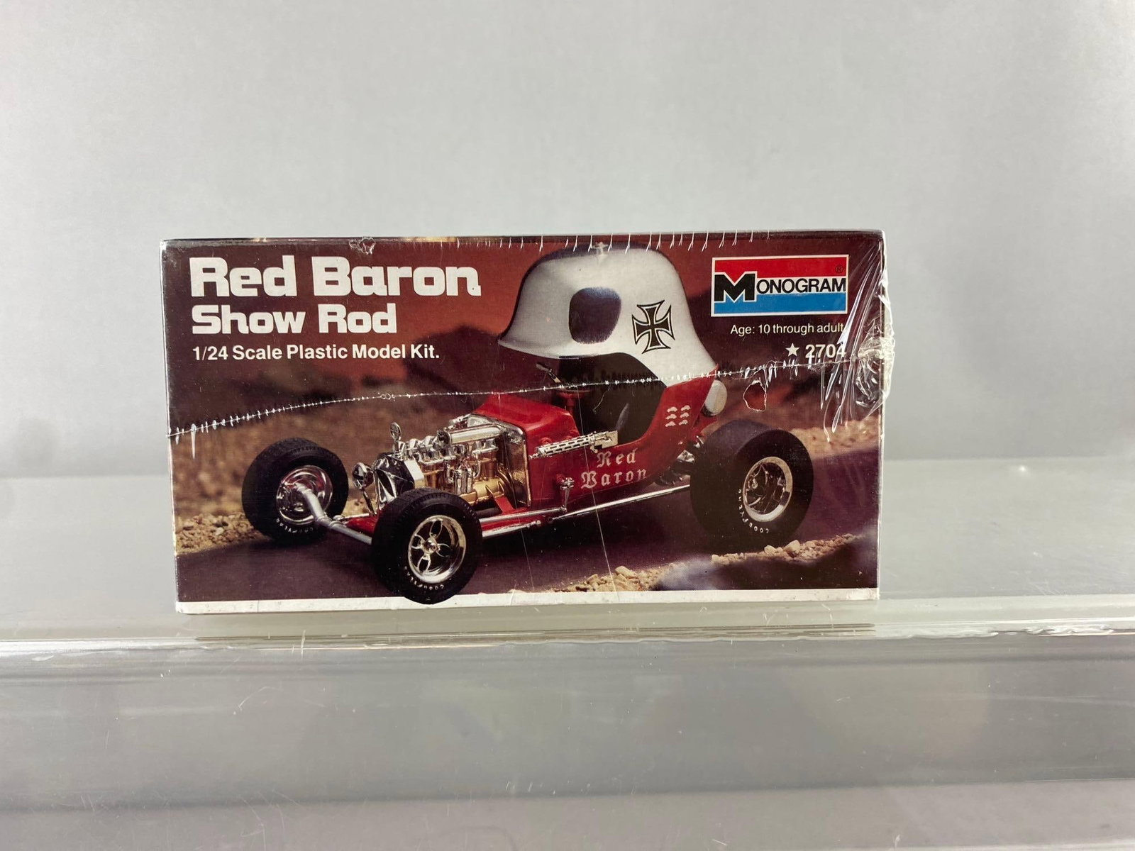 1985 Monogram Red Baron Show Rod 1/24 Scale Model Kit - 3