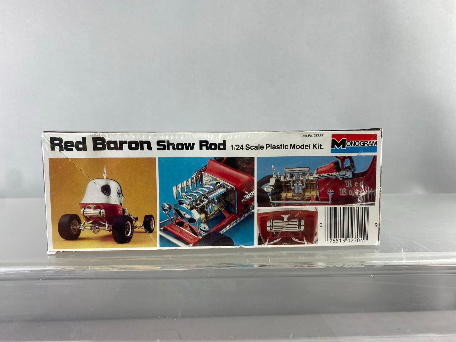 1985 Monogram Red Baron Show Rod 1/24 Scale Model Kit - 4