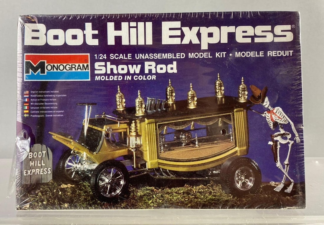 1985 Monogram Boot Hill Express Show Rod 1/24 Scale Model Kit (1 of 4)