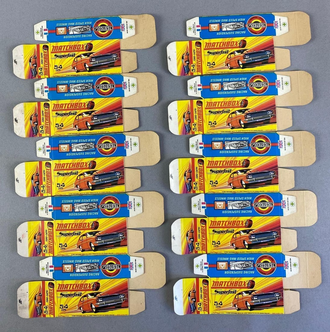 Group of Lesney Matchbox Type H Boxes (1 of 1)
