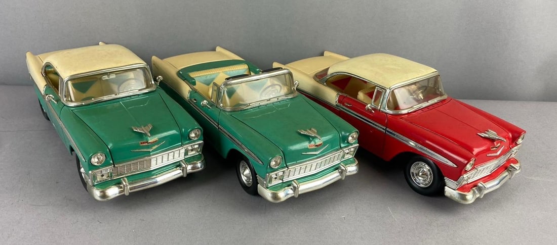 Group of 2 Road Tough 1956 Chevrolet BelAir Die Cast Vehicle (1 of 3)