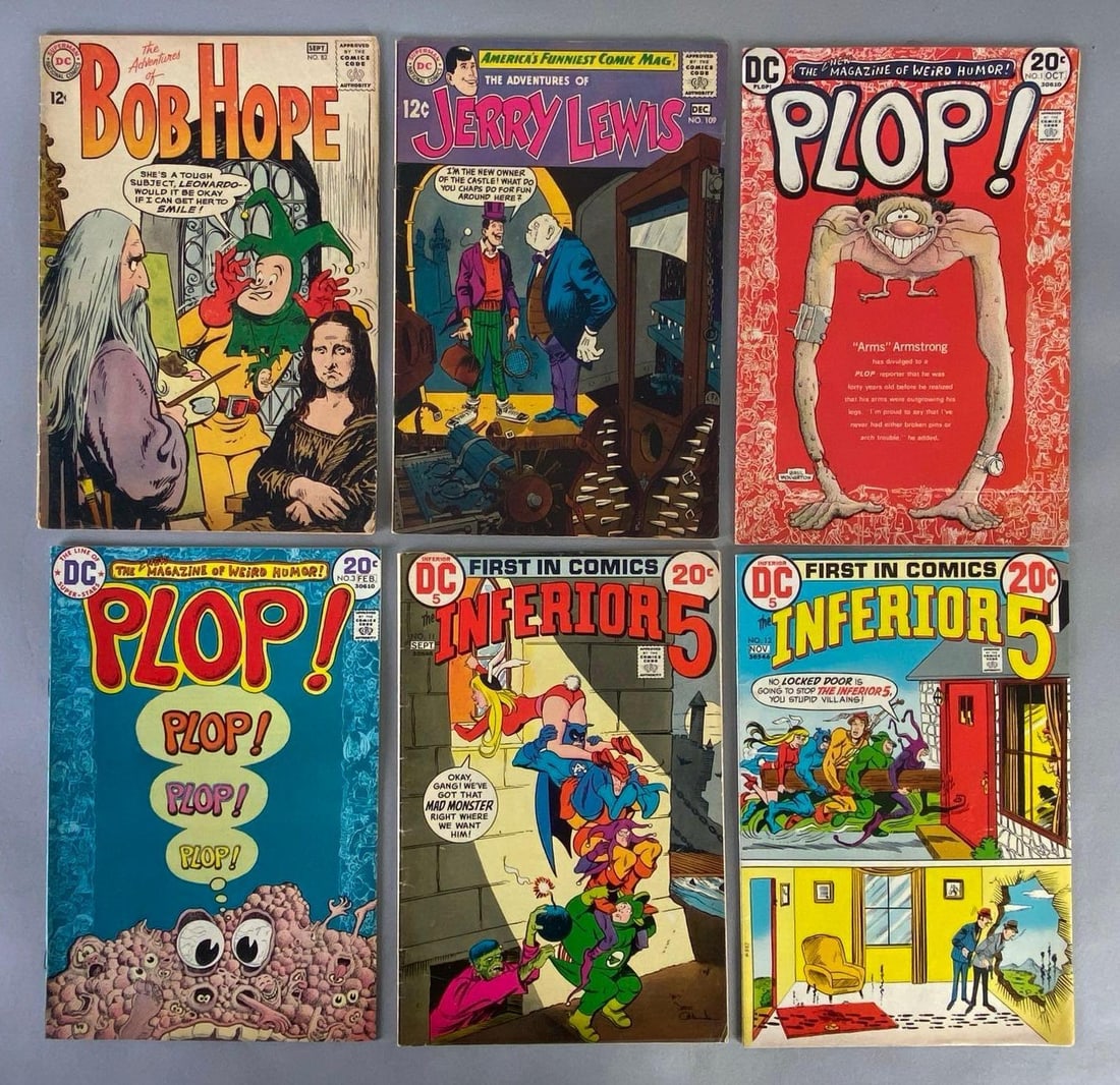Group of 6 DC Comedy Comic Books (1 of 4)