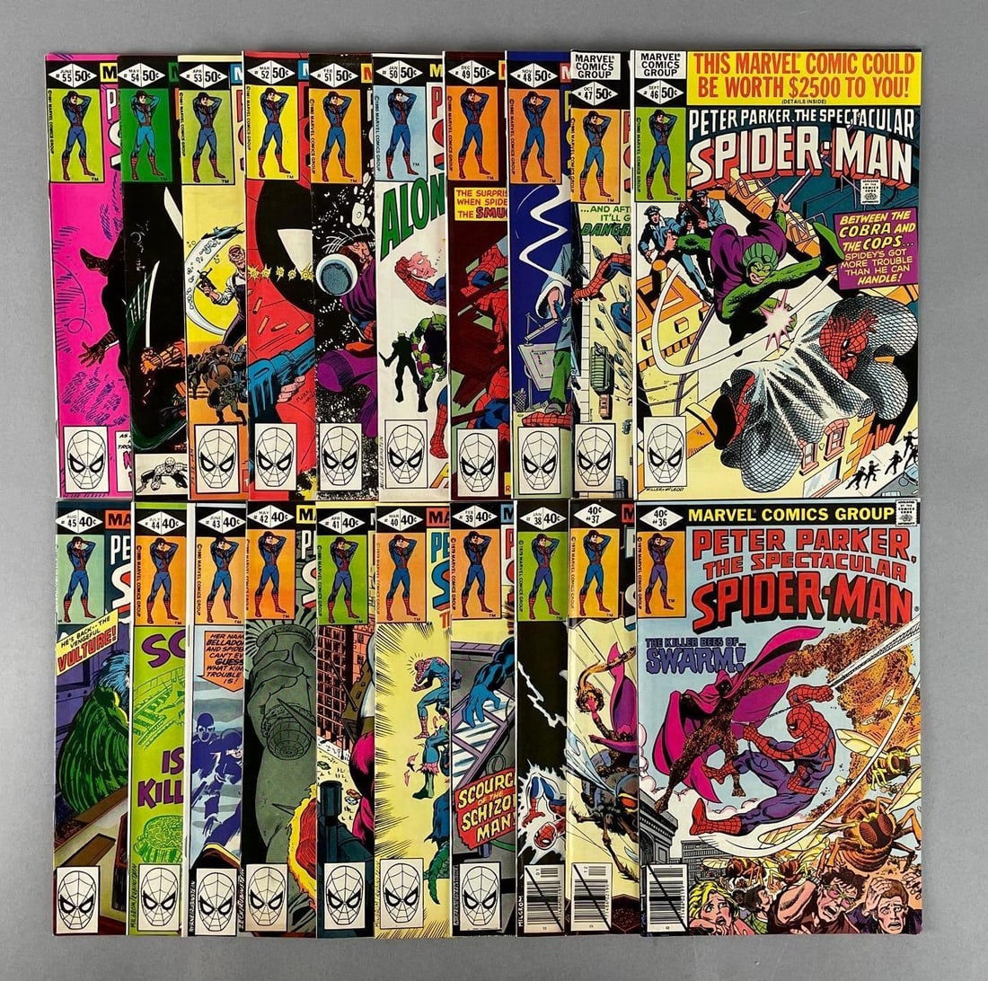 Marvel Comics The Spectacular Spider-Man No. 36-55 (1 of 3)