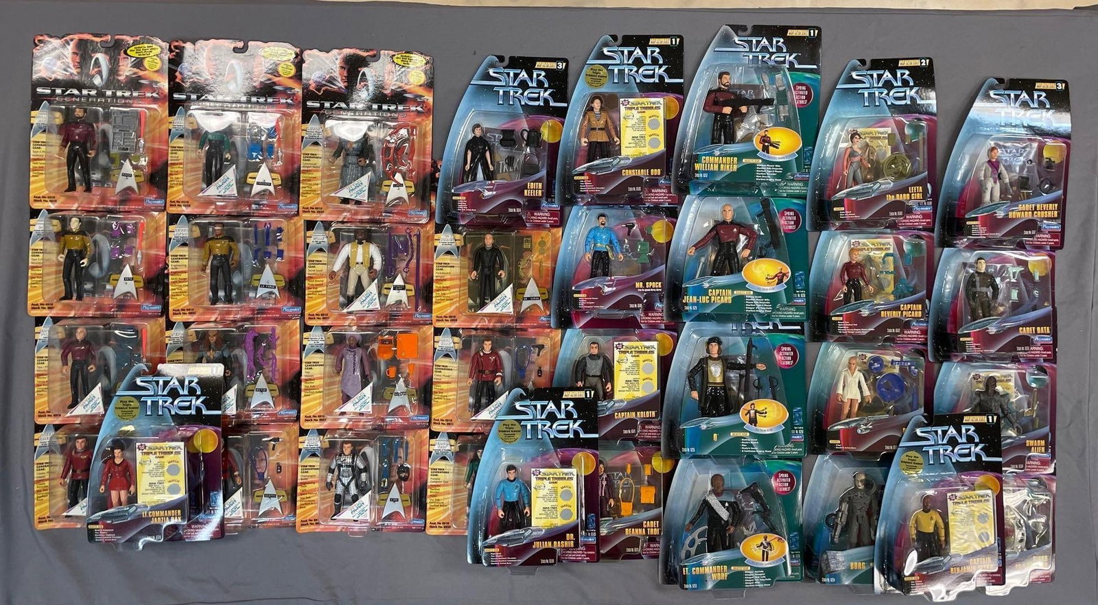 Group of Playmates Star Trek Action Figures (1 of 3)