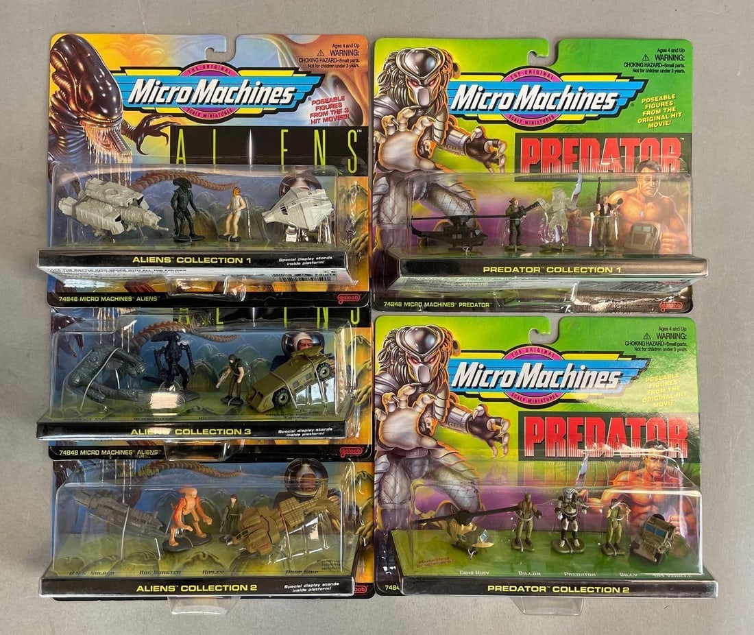 Group of Galoob Micro Machines Die-Cast Vehicle Sets (1 of 2)