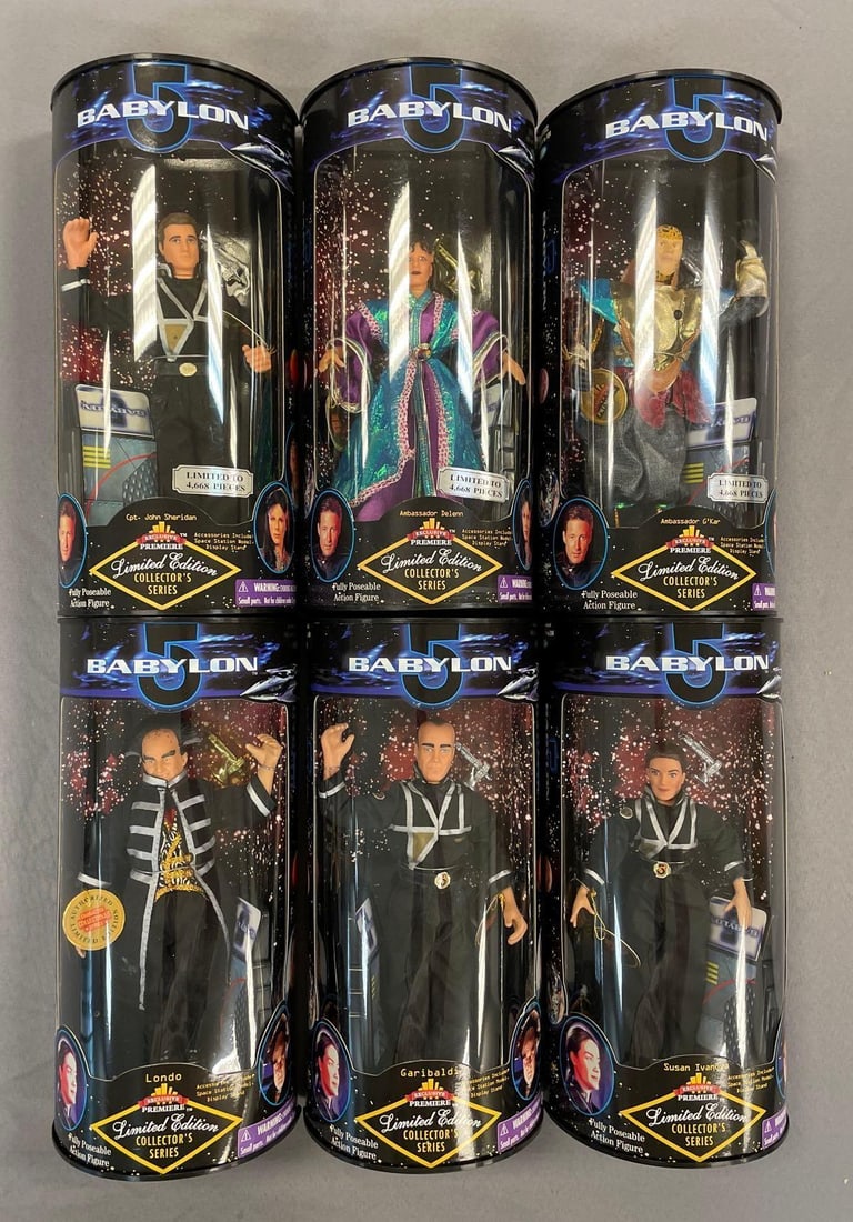 Group of Babylon 5 LE Collectors Series Action Figures (1 of 3)