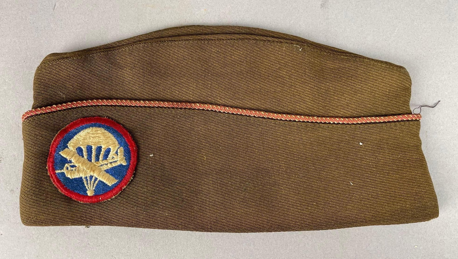WW2 US Army Paratrooper Garrison Cap (1 of 3)