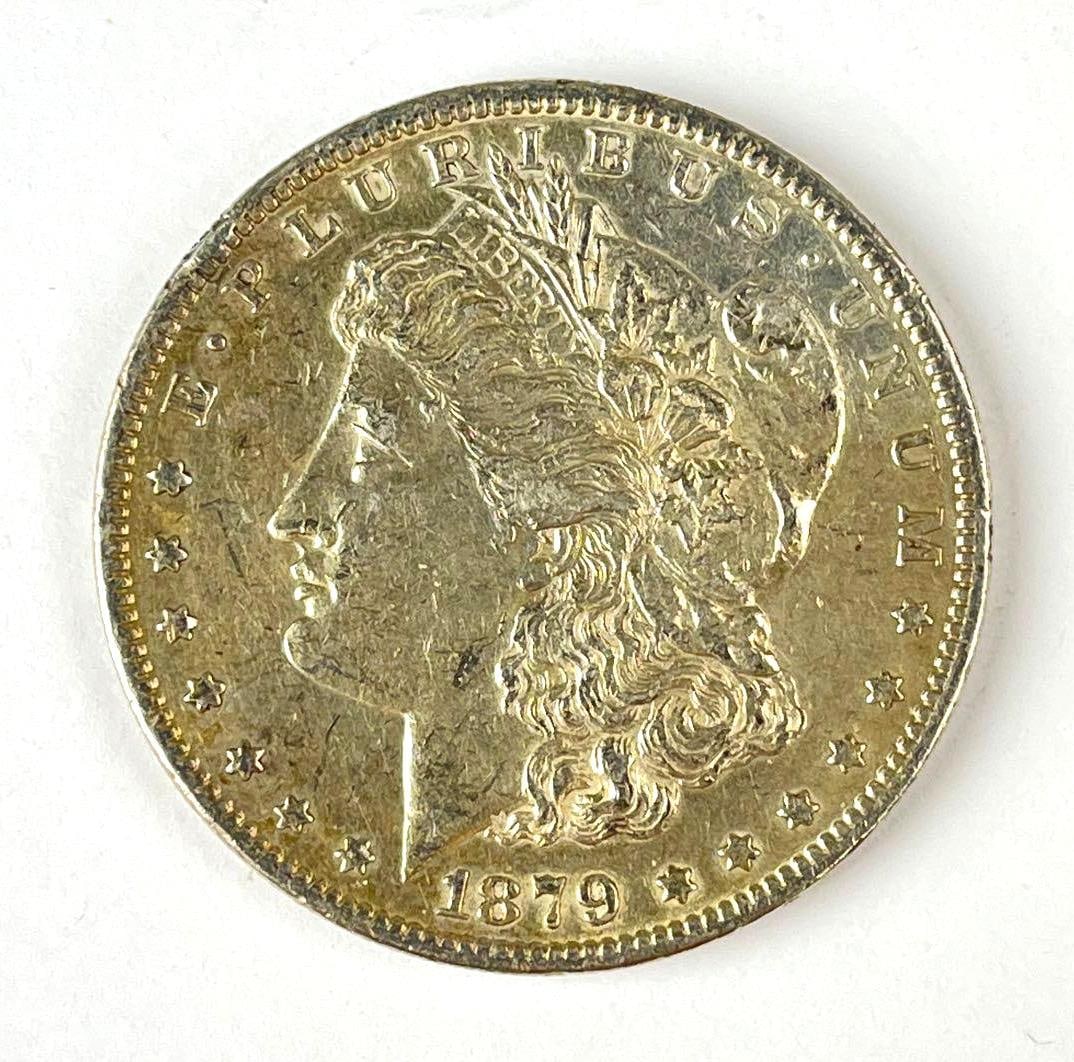 1879 S US Morgan Silver Dollar: 1879 S US Morgan Silver Dollar