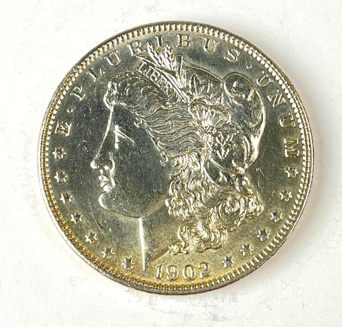 1902 US Morgan Silver Dollar: 1902 US Morgan Silver Dollar